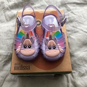 Mini Melissa Unicorn Sandal